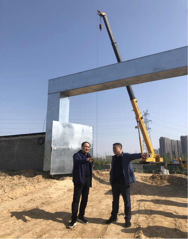九游登陆入口-九游online(中国)
党委委员、副总经理张岩到侯寨新镇区安置区调研项目建设工作